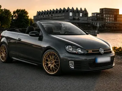 Gebraucht VW Golf Cabriolet GTI 211 PS (155 kW) 2013 Grau Cabrio