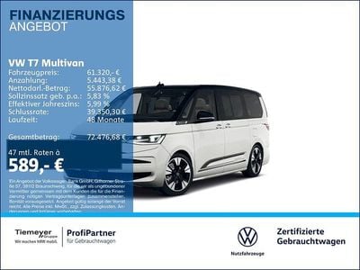 Second-hand VW Multivan Edition 150 CP (110 kW) 2025 Alb Monovolum