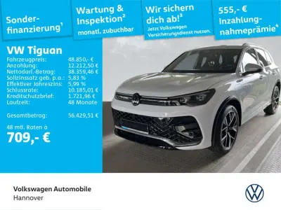 Gebraucht VW Tiguan R-line 204 PS (150 kW) 2025 Weiß SUV