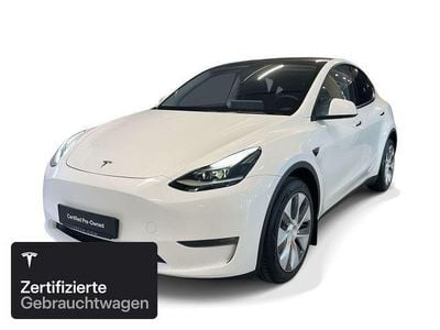 Gebraucht Tesla Model Y Long Range AWD 258 kW (351 PS) 2023 Pearl white multicoat SUV