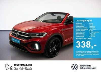 Gebraucht VW T-Roc Cabriolet R-line 150 PS (110 kW) 2025 Kings red Cabrio