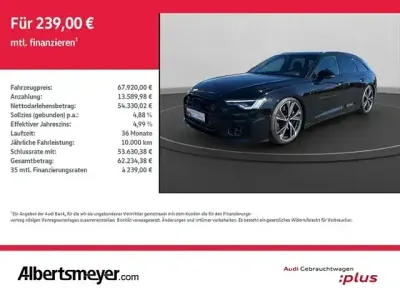 Gebraucht Audi S6 Ambiente 344 PS (253 kW) 2025 Brillantschwarz Kombi