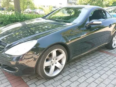 Gebraucht Mercedes SLK200 163 PS (119 kW) 2005 Schwarz Cabrio