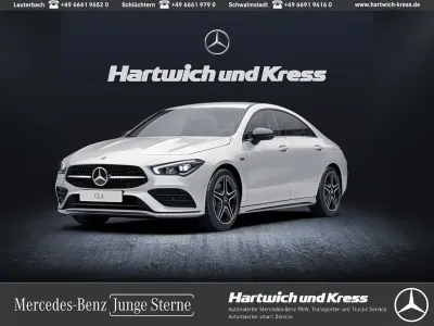 Gebraucht Mercedes CLA250e AMG line 218 PS (160 kW) 2020 Digitalweiss  lack Coupé