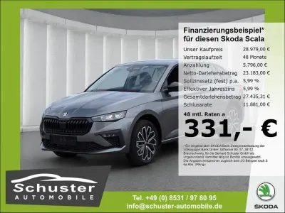 Neu Skoda Scala 116 PS (85 kW) 2026 Grau Kleinwagen