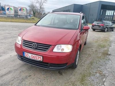 Rot Gebraucht 2006 VW Touran Van / Kleinbus | 900 € (Superpreis)