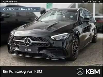 gebraucht Mercedes C300 C 300d T AMG°PANORAMA°AHK°LMR19°SIENA°MBUX°