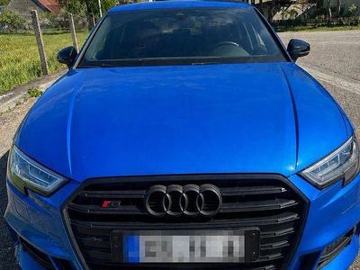 Usata Audi S3 Sport 300 CV (220 kW) 2019 Blu Berlina