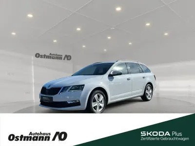 Gebraucht Skoda Octavia Tour 150 PS (110 kW) 2020 Moonweiss metallic Kombi