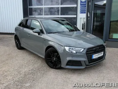 Gebraucht Audi A3 Black Edition 150 PS (110 kW) 2019 Grau Limousine
