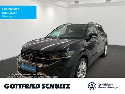 Gebraucht VW T-Cross Goal 95 PS (69 kW) 2025 Schwarz SUV