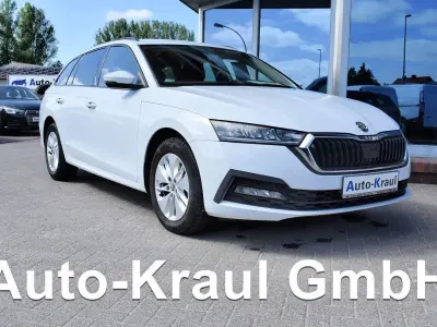 Gebraucht Skoda Octavia Ambition 150 PS (110 kW) 2022 Moonweiß perleffekt Kombi