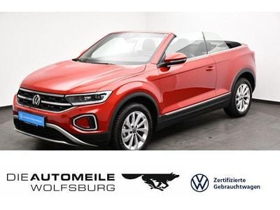 Gebraucht VW T-Roc Cabriolet Style 116 PS (85 kW) 2025 Kings red metallic (metallic) Cabrio
