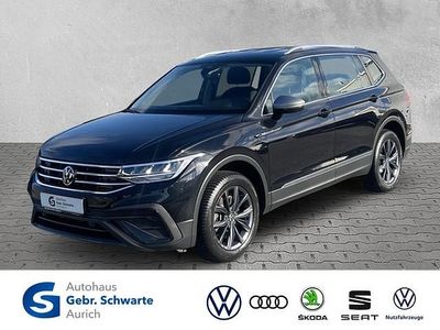 Schwarz Gebraucht 2022 VW Tiguan Allspace Life SUV | 29.490 € (Superpreis)