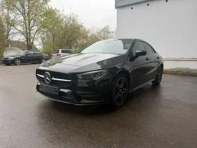 Brugt Mercedes CLA250e AMG line 218 HK (160 kW) 2020 Sort Sedan