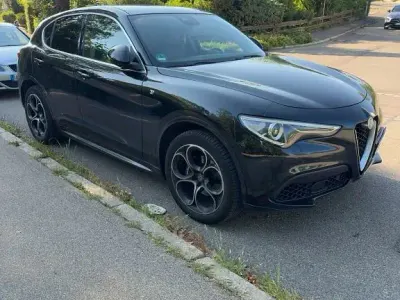 Gebraucht Alfa Romeo Stelvio Ti 280 PS (205 kW) 2021 Schwarz SUV