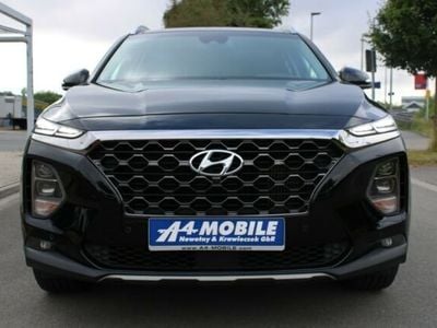 Gebraucht Hyundai Santa Fe Premium 200 PS (147 kW) 2019 Schwarz metallic SUV