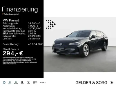 Gebraucht VW Passat Business 150 PS (110 kW) 2025 Grenadillschwarz metallic Kombi