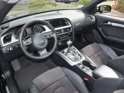 Usata Audi A5 Cabriolet Comfort 177 CV (130 kW) 2012 Nero Cabrio