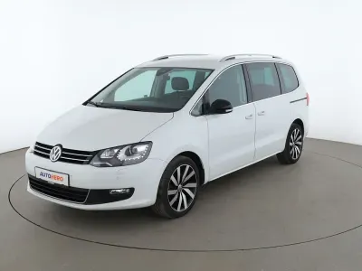 Gebraucht VW Sharan United 150 PS (110 kW) 2021 Weiß Van / Kleinbus