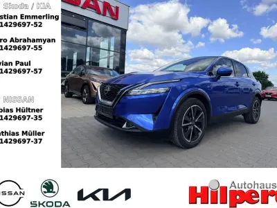 Gebraucht Nissan Qashqai Tekna 158 PS (116 kW) 2023 Magnetic blue (metallic) SUV