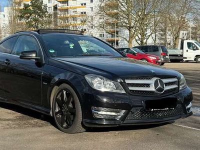 gebraucht Mercedes C220 CDI DPF Coupe (BlueEFFICIENCY) Pano+18ZOLL Felgen