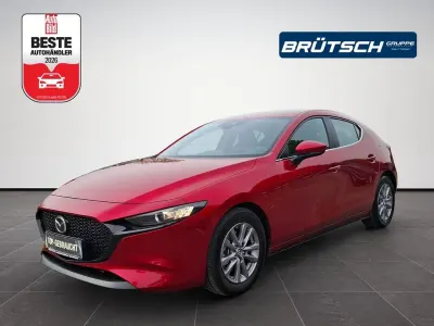 Gebraucht Mazda 3 Selection 186 PS (136 kW) 2022 Soul red crystal metallic Limousine