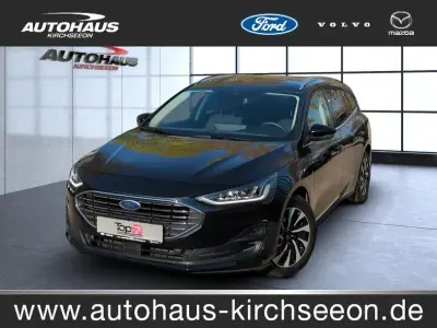 Gebraucht Ford Focus Titanium 125 PS (91 kW) 2024 Obsidianschwarz (metallic) Kombi
