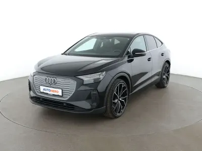 Gebraucht Audi Q4 Sportback e-tron Ambiente 125 kW (170 PS) 2022 Schwarz SUV