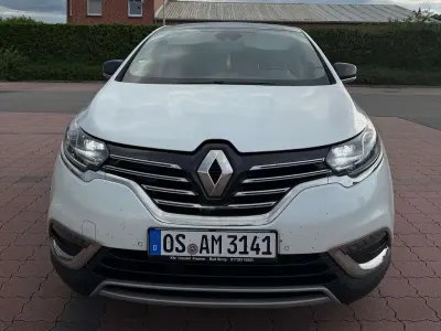 Gebraucht Renault Espace Intens 160 PS (117 kW) 2016 Weiß Van / Kleinbus