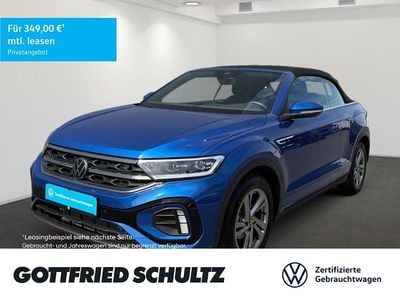 Usata VW T-Roc Cabriolet R-line 150 CV (110 kW) 2025 Blu Cabrio