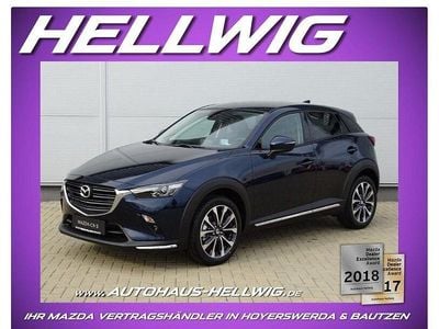Blau Gebraucht 2018 Mazda CX-3 Sports-Line SUV | 14.980 € (Fairer Preis)