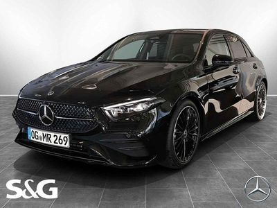 Gebraucht Mercedes A180 AMG 136 PS (100 kW) 2026 Metalliclack kosmosschwarz Limousine