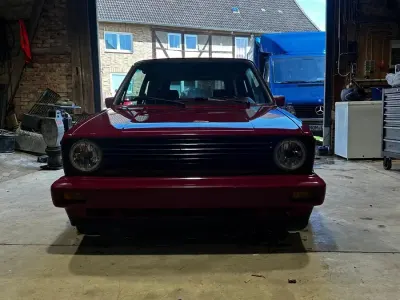 Gebraucht VW Golf Cabriolet GTI 112 PS (82 kW) 1987 Rot Cabrio
