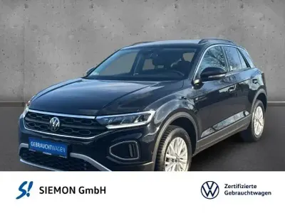 Gebraucht VW T-Roc Life 150 PS (110 kW) 2023 Schwarz SUV