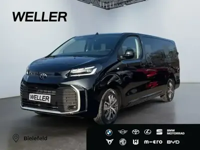 Neu Toyota Proace Comfort 177 PS (130 kW) 2026 Black metallic (schwarz) Van / Kleinbus