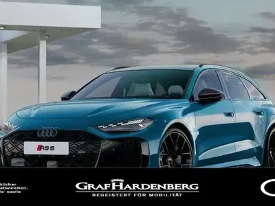 Ny Audi RS5 Exclusive 639 HK (469 kW) 2026 Blå Stationcar