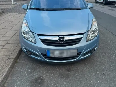 Gebraucht Opel Corsa 80 PS (58 kW) 2007 Blau Kleinwagen