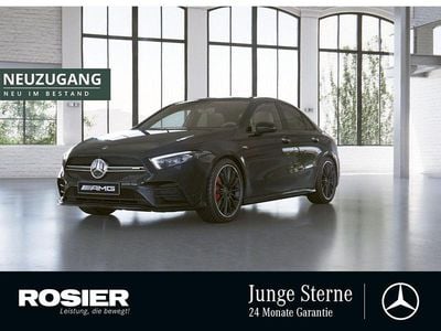 Schwarz / kosmosschwarz Gebraucht 2021 Mercedes A35 AMG AMG Limousine | 42.485 € (Teuer)