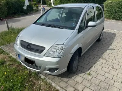 Gebraucht Opel Meriva 105 PS (77 kW) 2006 Silber Van / Kleinbus