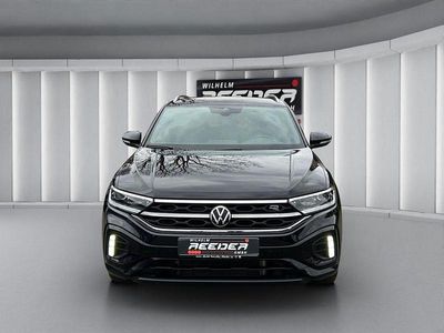 Gebraucht VW T-Roc R-line 110 PS (80 kW) 2022 Deep black perleffekt (schwarz) SUV