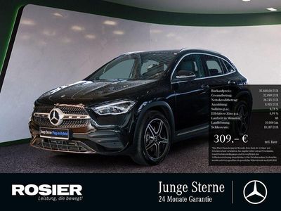 Schwarz Gebraucht 2021 Mercedes GLA250 AMG SUV | 35.660 € (Fairer Preis)