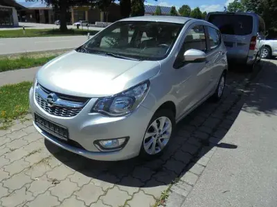 Gebraucht Opel Karl Exklusiv 75 PS (55 kW) 2015 Argon silber/ice silver (m2) Kleinwagen