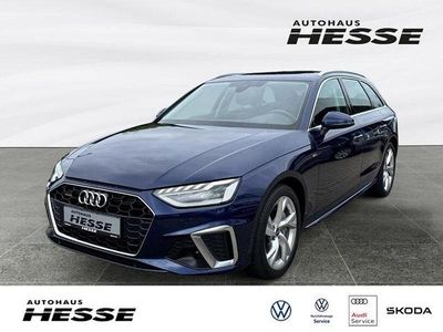 Gebraucht Audi A4 S-Line 204 PS (150 kW) 2022 Blau Kombi