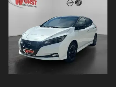 Gebraucht Nissan Leaf 360º 160 kW (218 PS) 2022 Weiss Kleinwagen