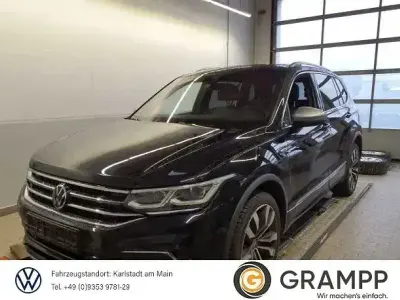 Brugt VW Tiguan Allspace R-line 190 HK (139 kW) 2022 Sort SUV