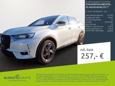 Lack weiss perlglänzend/metall Gebraucht 2022 DS Automobiles DS7 Crossback Bastille Plus SUV | 22.180 € (Superpreis)
