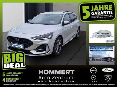 Gebraucht Ford Focus ST-Line X 125 PS (91 kW) 2023 Polarsilber metallic Kombi