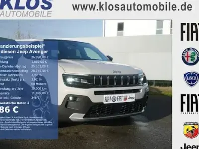 Ny Jeep Avenger Summit 100 HK (73 kW) 2026 Beige SUV