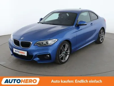 Gebraucht BMW 220 M Sport 184 PS (135 kW) 2016 Blau Coupé